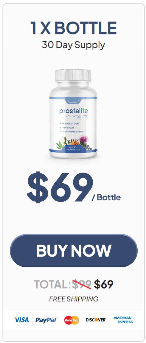 ProstaLite 1 $69/bottle